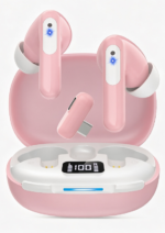 Wireless Gaming Earbuds, 20ms Low Latency, Gaming Earbuds with Noise Cancelling Mic