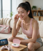Wireless Gaming Earbuds, 20ms Low Latency, Gaming Earbuds with Noise Cancelling Mic - Image 4